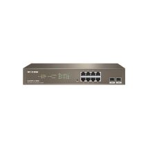 Hub Switch IP-COM G3310P-8-150W – 8 Puertos RJ-45 – Ethernet Gigabit – Gestión L2 – 20 Gbit/s