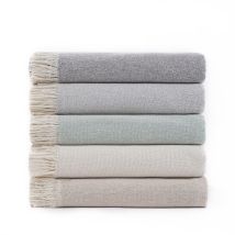 Todocama, Copriletto Multiuso Per Divano, Coperta In Pile, Plaid Per Letto, Copriletto, Prodotto In Spagna, In Tinta Unita (230 X 260 Cm, Grigio Scuro