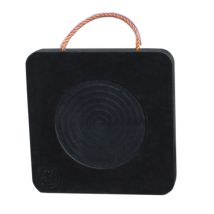Soltec Srl - Paire De Plaques 40 X 40 X 5 Cm Pour Pieds Stabilisateurs De Grue, Repose-pieds Pour Grue/deux Unités/repose-pieds Pour Grue 400 X 400 X 