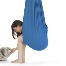 Rnemitery - Therapeutic Sensory Swing For Children And Adults, 100280cm With Wall Bracket(color: Refer To Picture 1)