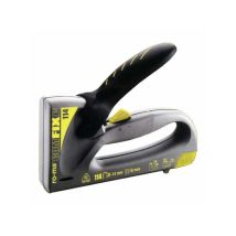 Grapadora manual Comfix P114 – Alicates de trinquete – Cuerpo de tecnopolímero – Mango ergonómico – Clavos M15 – Pasadores W15