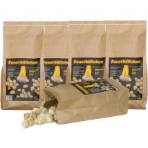 Bolas de fuego Raiffeisen – Encendedor ecológico para estufas y chimeneas – 12,5 kg – Tiempo de combustión hasta 10 minutos
