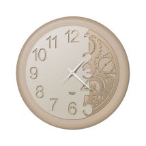Meccano Bombe Wanduhr – Durchmesser 30 cm – lasermodifiziertes Metall – Arti e Mestieri