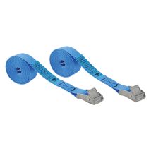 Cinghia di Ancoraggio 4m x 25mm – Poliestere Alta Tenacità – Portata fino a 1200 Kg – Fibbia in Zama