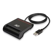 USB-Chipkartenleser – USB 2.0 – 480 Mbps – 87 mm x 26,8 mm x 65 mm – 80 g – Kompatibel mit macOS und Windows