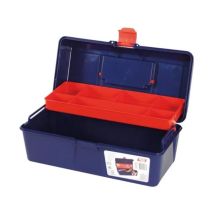 Cassetta Degli Attrezzi - 310 X 160 X 130 Mm - Con Vassoio - 6,4 L