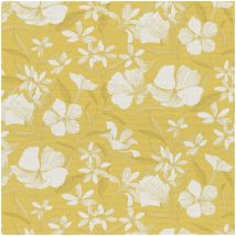 Erismann Yellow Floral Wallpaper Paste The Wall Vinyl Scrubbable Textured
