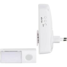 Juego Completo Para Heidemann 70827 Timbre Inalambrico 150 M Blanco Puro