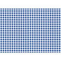 Fablon - Chequered Effect Sticky Back Plastic Vinyl Durable Self Adhesive Blue