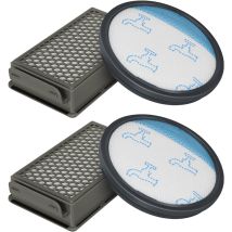 2 Hepa-filter-set Für Rowenta/moulinex/tefal Compact Power Cyclonic Staubsauger Ro3731ea Ro3753ea Ro3786ea, Ersatzfilter-zubehör Vergleichbar Mit 