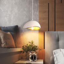 Moderne Kronleuchter Lampe Kreative Industrielle Hängeleuchte Design Kronleuchter In Zementoptik E27 Für Küche Wohnzimmer Schlafzimmer Weiß 30cm