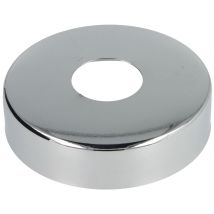 Rosace – 80 mm x 3/4 x 20 mm – Laiton chromé – Diamètre intérieur, Diamètre extérieur, Matières, Quantité par pack