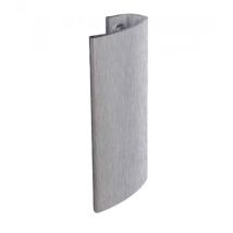 Poignée De Tirage Incurvée Pour Portail - Aluminium - Métal - Hauteur 200 Mm - Tirard