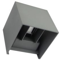Mt68002 Led-außenwandleuchte Led 4.5 W Schwarz - Megatron
