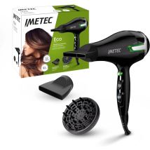 Imetec Eco Se91000 Secador De Pelo Negro Verde Blanco