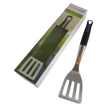 Espátula De Cocina De Acero Inoxidable Calada De 45 Cm