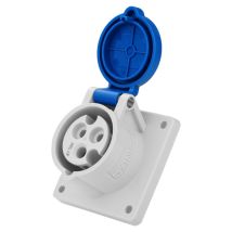 Presa 16a 3p 230v Ip44 Dritta Da Pannello 1366 Mennekes 9894