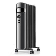 Radiador De Aceite 2500w Negro - Oreanoir2500 Supra
