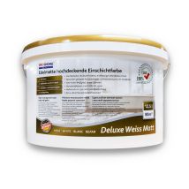 E-delux - Pintura Para Interiores Profhome 300-33 Pintura Para Paredes Y Techos Alta Opacidad Blanco Mate 12,5 L Para 80 M2