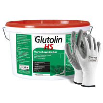 Glutolin Hs Colla Per Polistirolo Estruso Secchio Da 8 Kg + Guanto