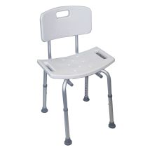 Silla De Ducha Con Respaldo Regulable En Altura - Vb540s Aidapt