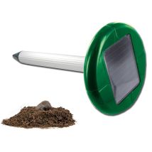 Dfl - Repellente Ad Ultrasuoni Scaccia Talpe A Ricarica Solare Talpicida Per 350 Mtq