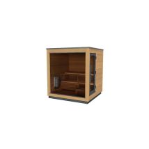 Sauna All'aperto M Aspetto Moderno, Legno Naturale, 4-6 Persone