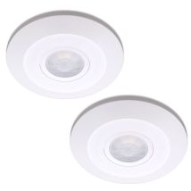 Set Di 2 Rilevatori Di Movimento Surface Pir 360o Ip20