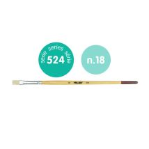 Pincel Milan 524 P.plana M.corto No18 0452418
