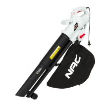 NAC Elektro-Laubbläser 3200W – 160-250 km/h – 4,5 kg – Ergonomischer Griff – Gartenreinigung