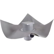 Dianflex - Set Per Doccia A Pavimento &quotgully Q" Con Griglia E Foglio Tea Foglio 1800 X 2000 Mm