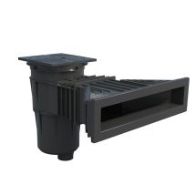 Astralpool - Skimmer ''Miroir '' Norm Xxl Astral - Piscine Béton/liner - Gris Anthracite