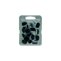 Almohadilla de fieltro 12,23 mm blanca – 10 unidades – Protección para pisos – Dransfeld