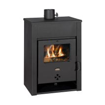 Stufa A Legna Prity K13 D – 12,4 Kw, Classe A, Nero Grafite, Design Robusto