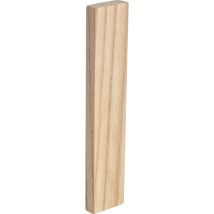 Verglasungsklötze Holz Esche Lackiert Holzklotz 120x24x8 Mm 100 Stück Glaserklötze Natur
