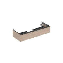 Keramag Waschtischunterschrank iCon – 1 Schublade – 118,4 x 24,7 x 47,6 cm – Hochverdichtete Dreischicht-Holzspanplatte