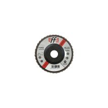 EFFE – Disco de lamas radiales de corindón – 80 grano, 115 mm diámetro, 22 mm interior, forma circular, 5 piezas