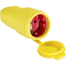 As Schwabe 62413 Presa Di Sicurezza Gomma 230 V Giallo Ip44