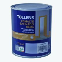 Tollens Esmalte Satinado Al Agua Azul Cielo 750 Ml