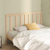 Bed Headboard 166x4x100 Cm Solid Wood Pine Vidaxl