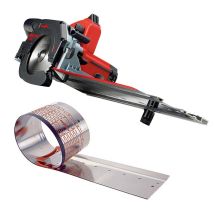 Mafell – KSS 300 Cross-Cutting System – 42 mm Cutting Depth – 2.4 kg Weight – 4 m Cable Length – Supplied with 40T Saw Blade and Rail