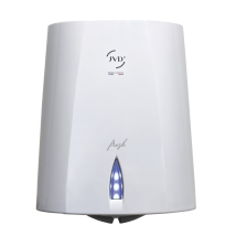 JVD – Automatic Hand Dryer & Air Cleaner – 600W – White – Touchless Infrared Activation – 10-15s Drying Time – IP24
