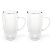 Latte Macchiato/cappuccinoglas Duo 400ml Doppelwandig 2er Set