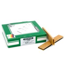 E25cnkha Heftklammern Typ E 25 Mm Aus Stahl Verzinkt Geharzt - 4600 Stück - Prebena