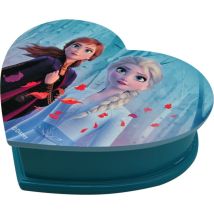 Cofanetto portagioie Cuore in legno – Frozen – 30cm x 20cm – Legno – Idea regalo per bambini