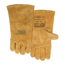 Guanti Per Saldatura Bucktan Taglia Xl (9,5) Pelle Crosta Bovina Gialla 5 Pa (per 5)