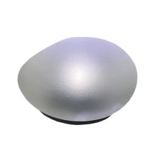 Terre Jardin - Piedra Luminosa Solar Para Exterior – Led Blanco Frío – Ip55 Negro 14.2 × 12.7 × 8