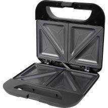St 2000 Tostiera Custodia Cool-touch, Rivestimento Antiaderente, Spia Luminosa Nero - Silva Homeline