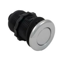 Tecmark - Mpt-57570-3428 Pneumatic Button For Short Distance, Mini, Flat, Chrome Ø44mm
