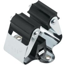 Soporte pinza V25 D. 25 mm – Acero de resorte – Rodillos de goma – Soporte para dispositivos